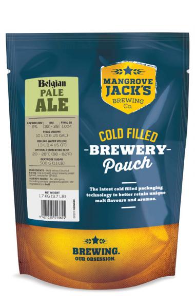 Kit de bere Mangrove Jack's Traditional Belgian Pale Ale